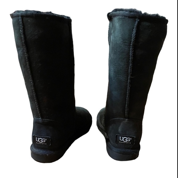 Ugg Women’s Boots Suede Snow Warm Mid Calf Fashion Classic Knee High size 5 - Picture 2 of 7